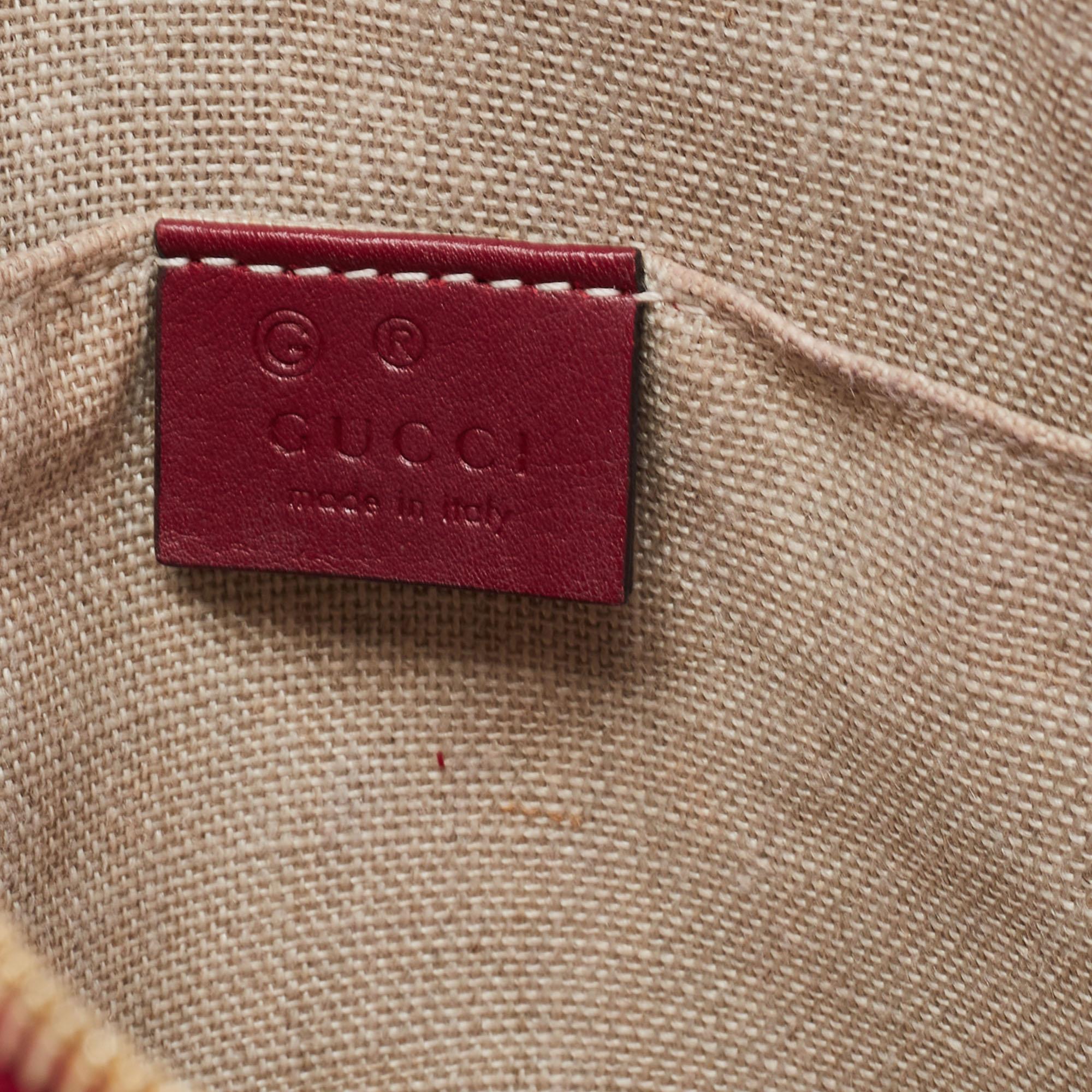 Gucci Red Microguccissima Leather Mini Dome Bag 3
