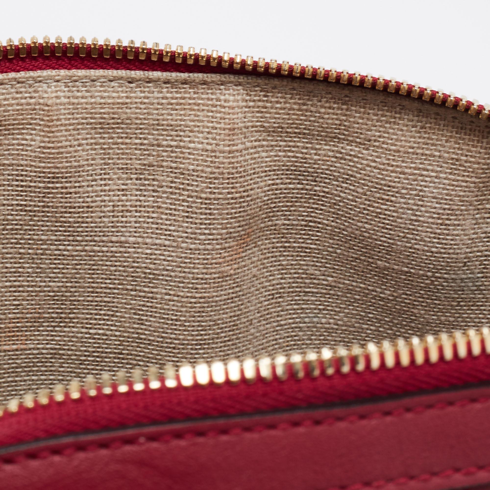 Gucci Red Microguccissima Leather Mini Dome Bag 4