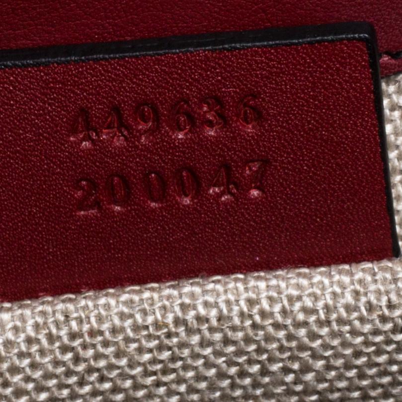 Gucci Red Microguccissima Leather Mini Emily Chain Shoulder Bag 5