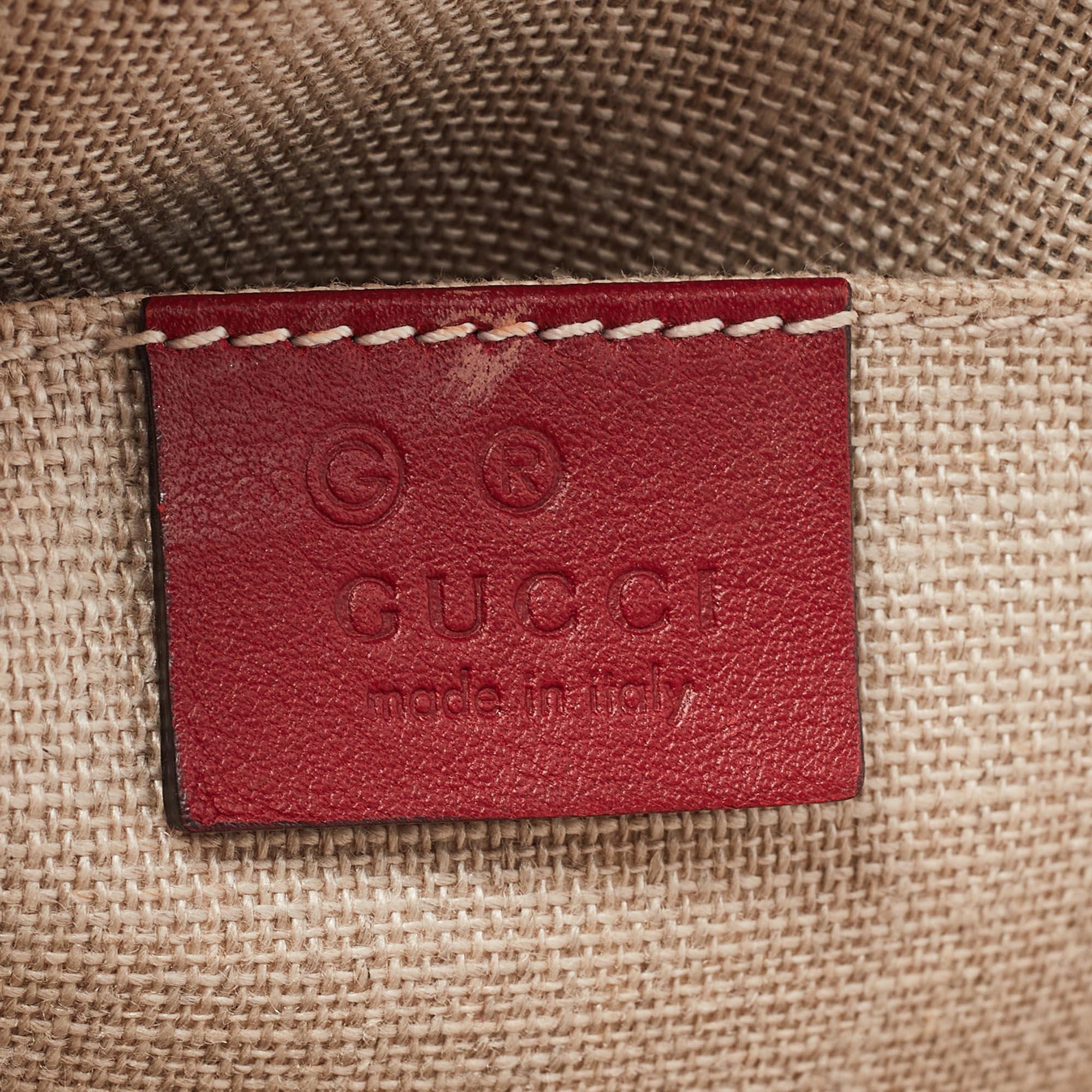 Gucci Red Microguccissima Leather Mini Nice Dome Bag 2