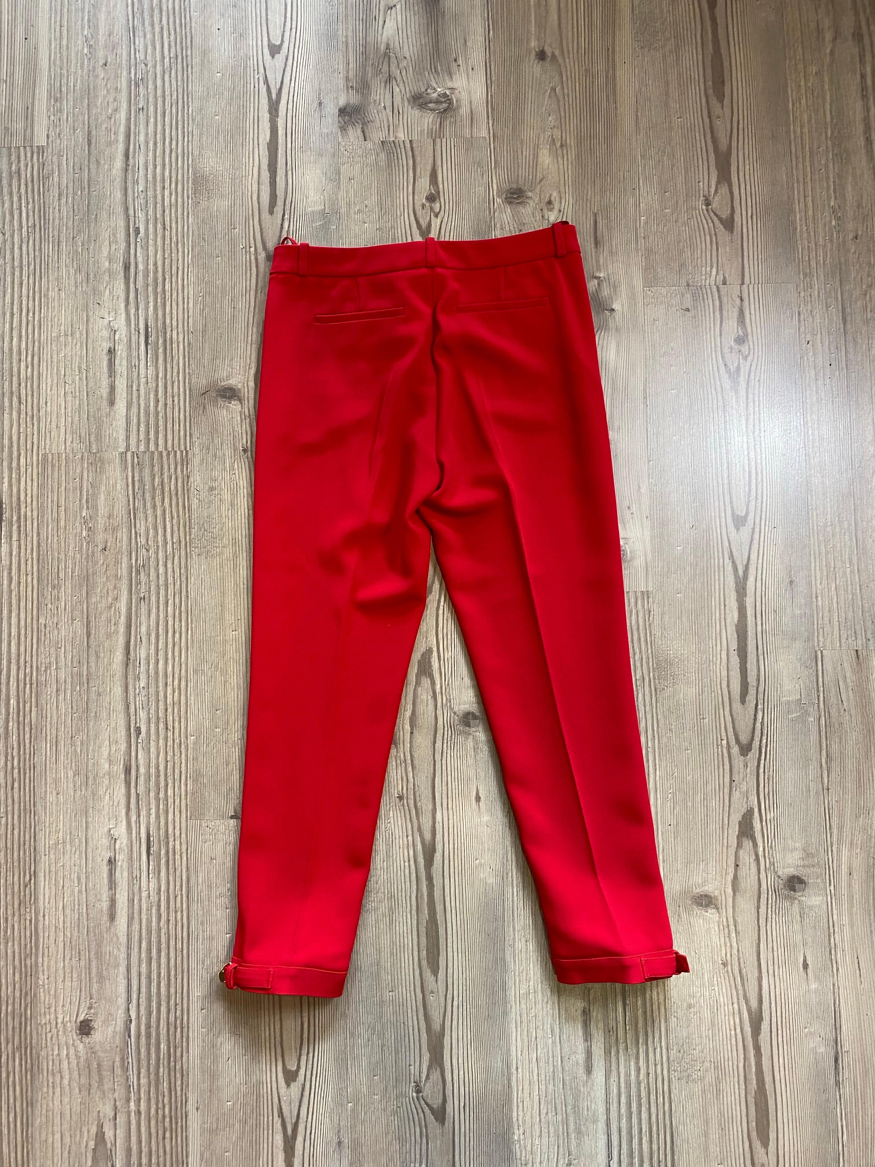 Rote Gucci-Hose. für Damen oder Herren im Angebot