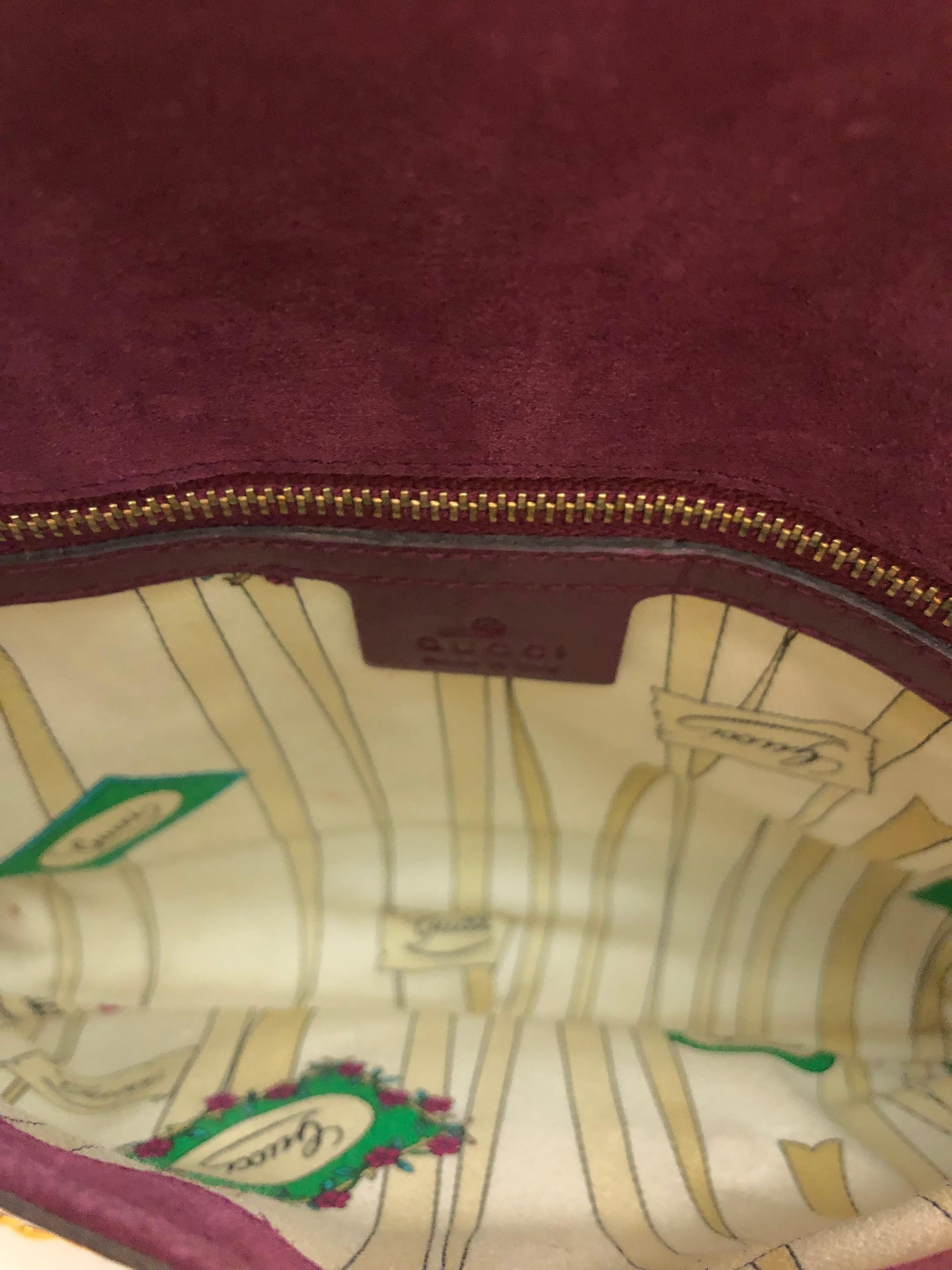 Gucci red patent leather gold hardware flap shoulder bag  For Sale 2