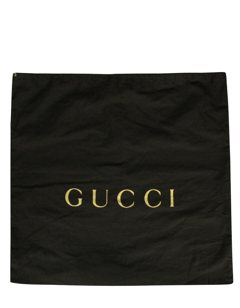 Gucci Red Pebbled Calfskin Leather GG Soho Chain Tote Bag For Sale 5