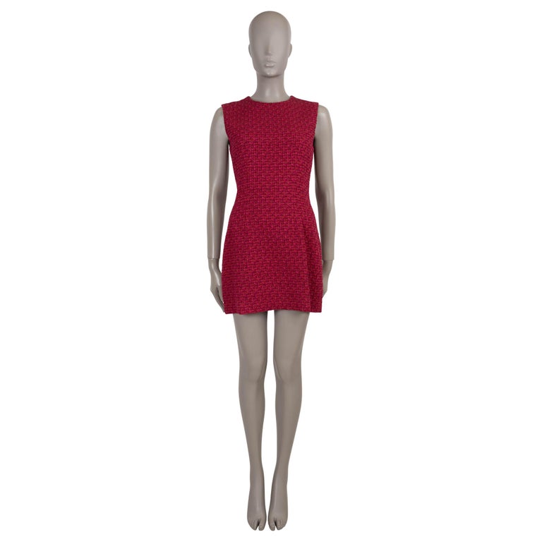 gucci tweed mini dress Kate Middleton's Gucci Tweed Mini Dress in Monochrome with Red Trim