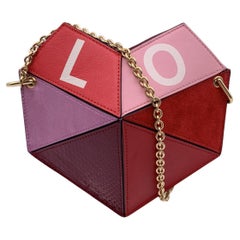 Gucci Red Pink Valentine's Day Heart Bag Mini Crossbody Bag