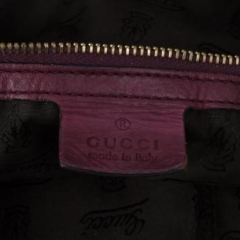 Gucci - Hysteria - Hobo en python rouge en vente 1
