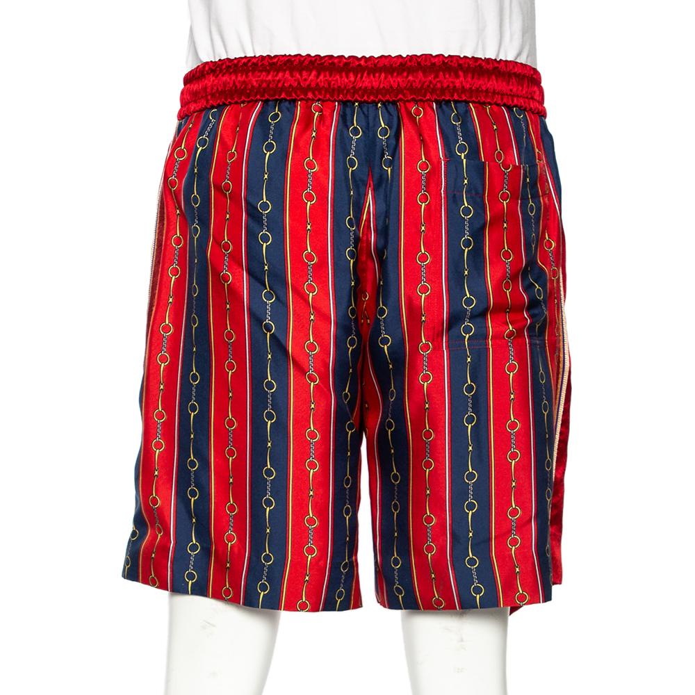 red gucci shorts