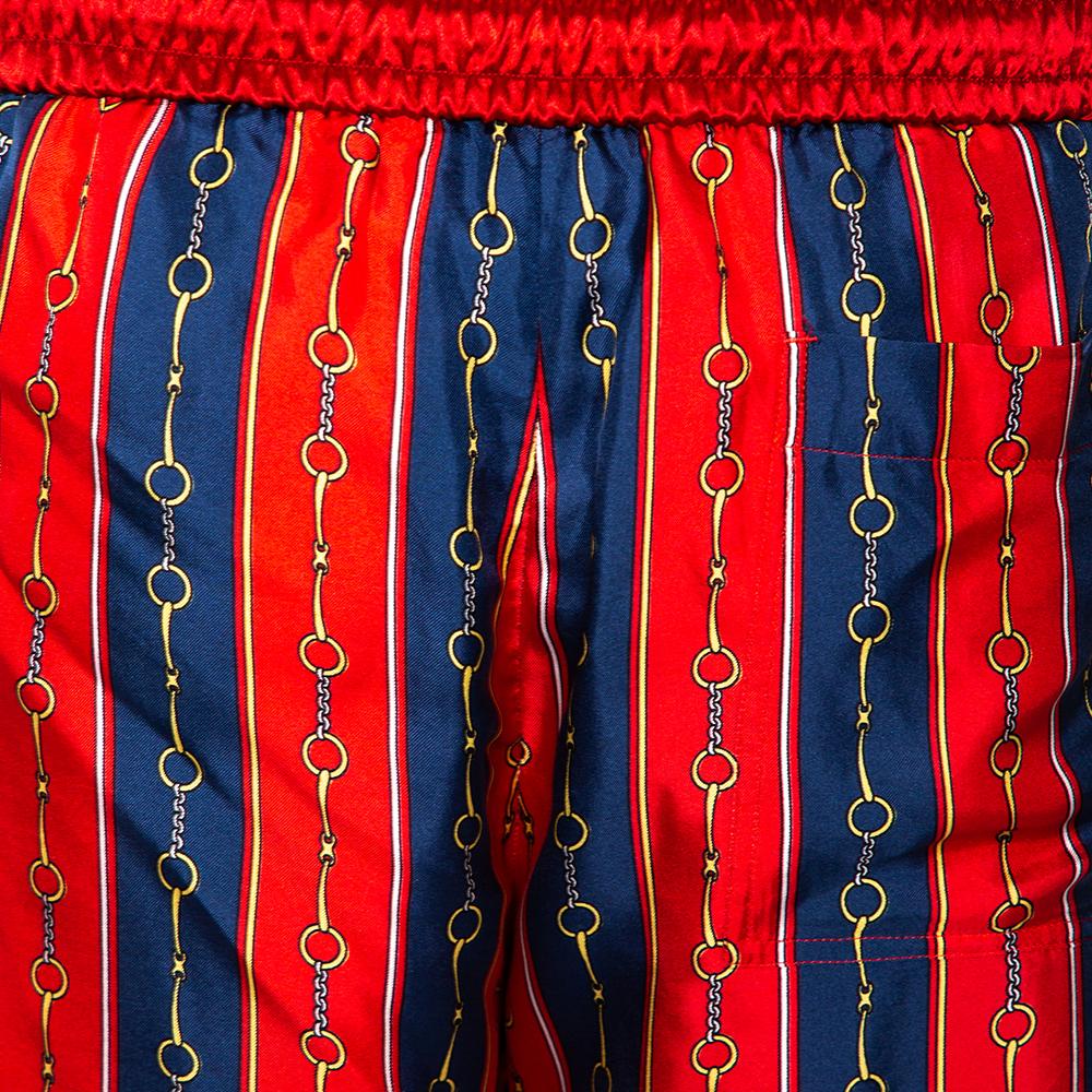 gucci shorts red