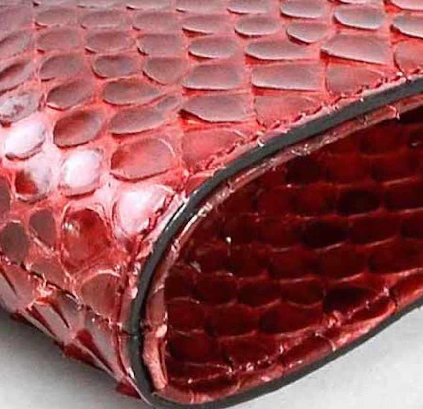 red snake purse