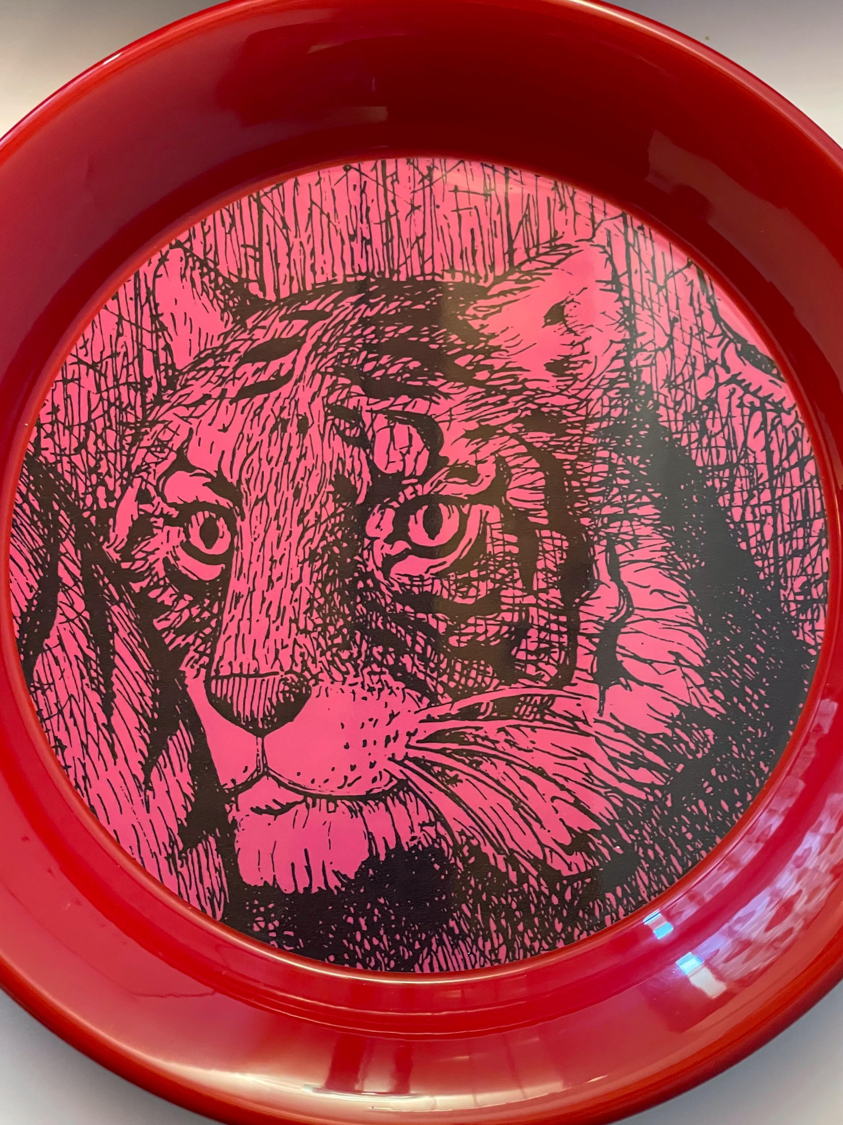 Métal Plateau tigre rouge Gucci en vente
