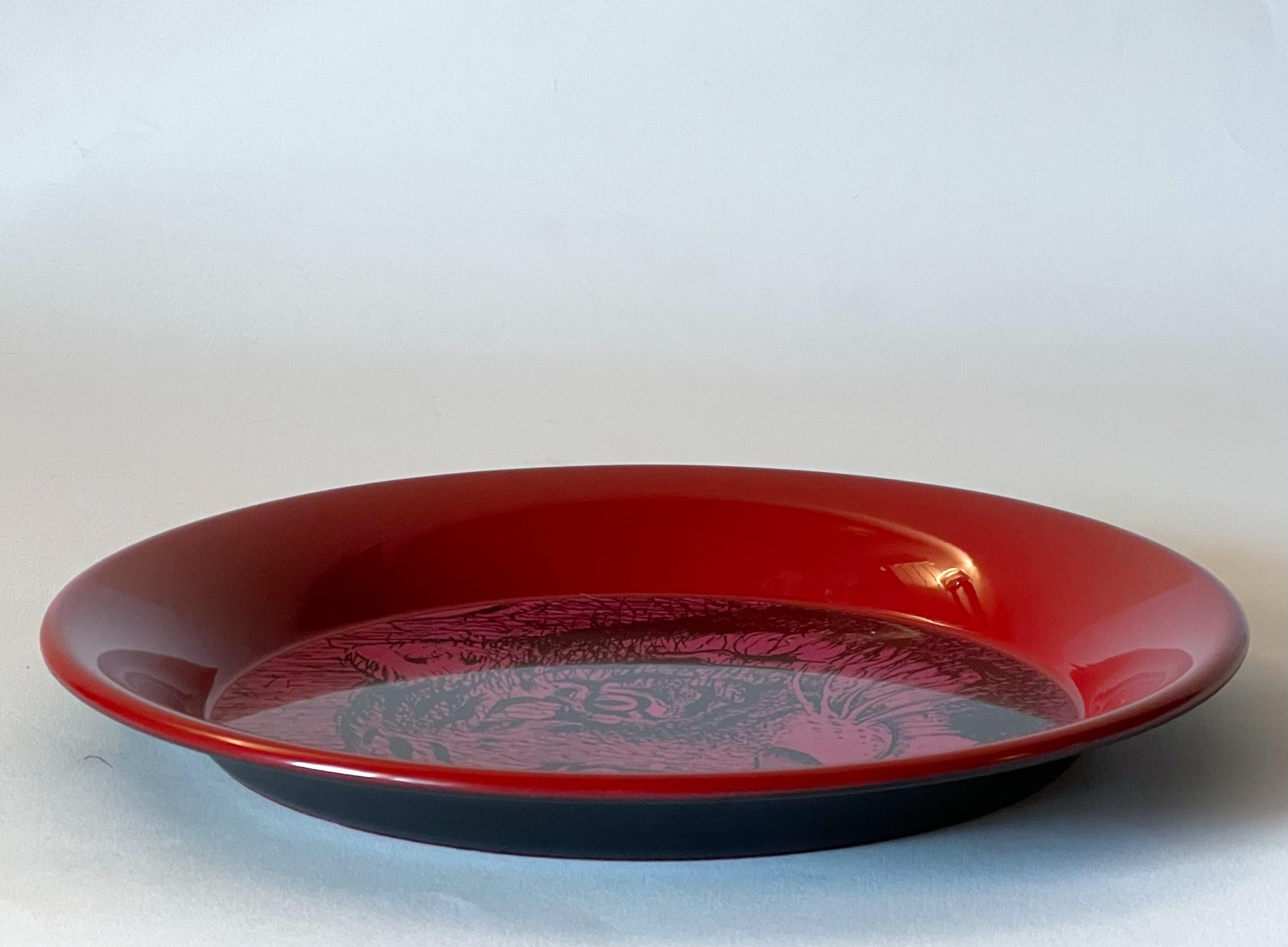 Vassoio Gucci Red Tiger senza scatola In condizioni ottime a Los Angeles, CA