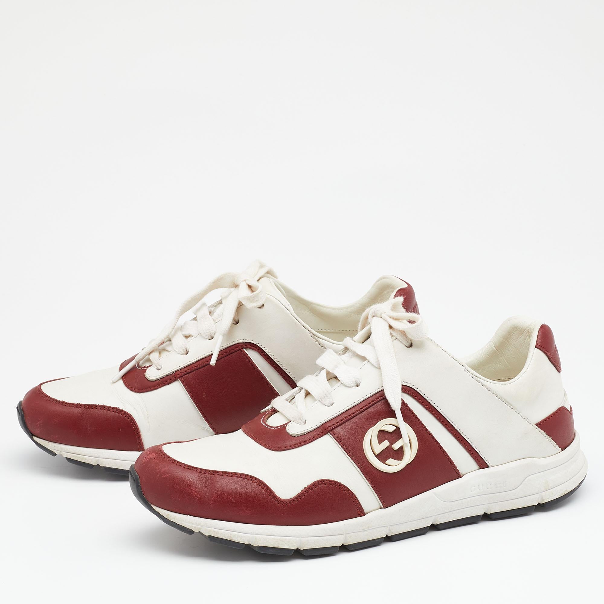 red gucci sneakers