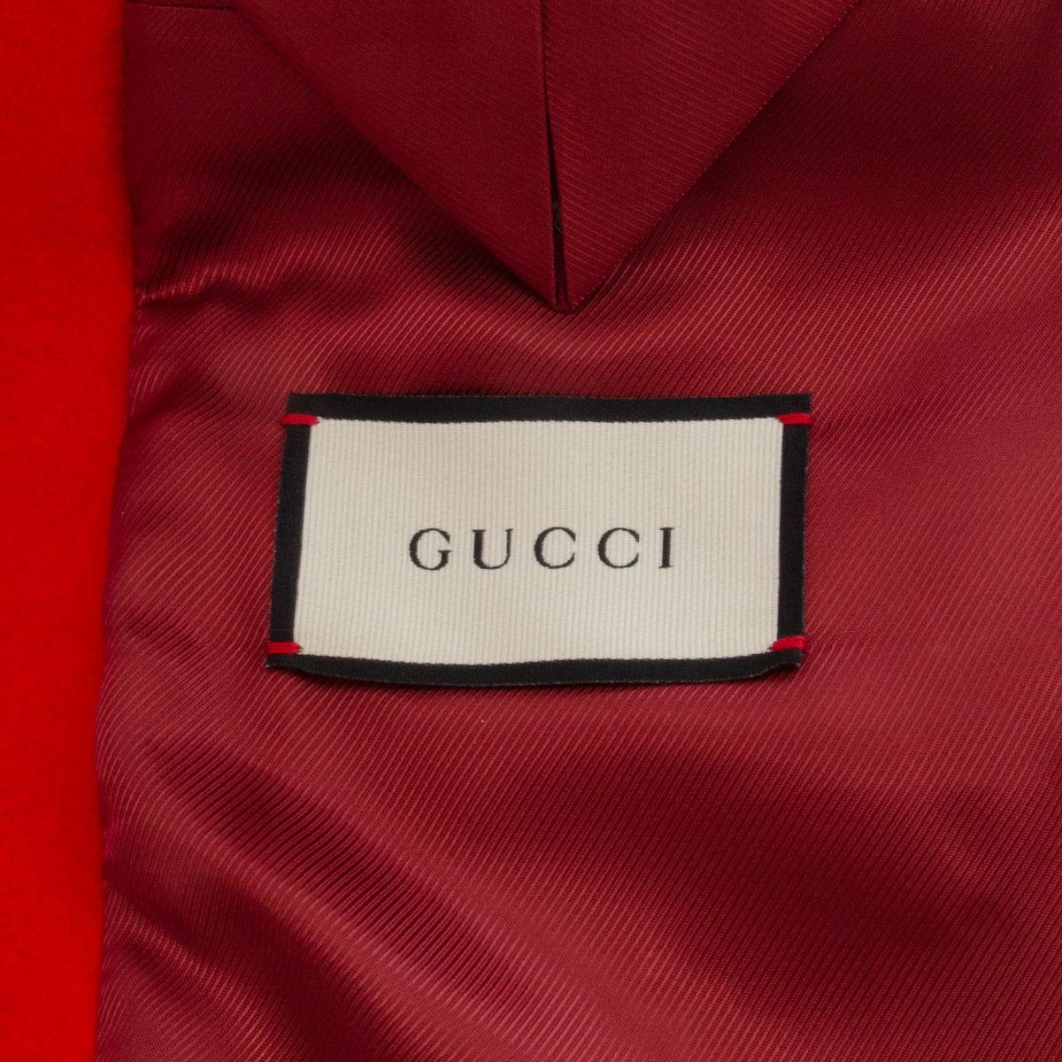 GUCCI red wool Oversized Coat Jacket 46 Mens Fits Women's XL 1