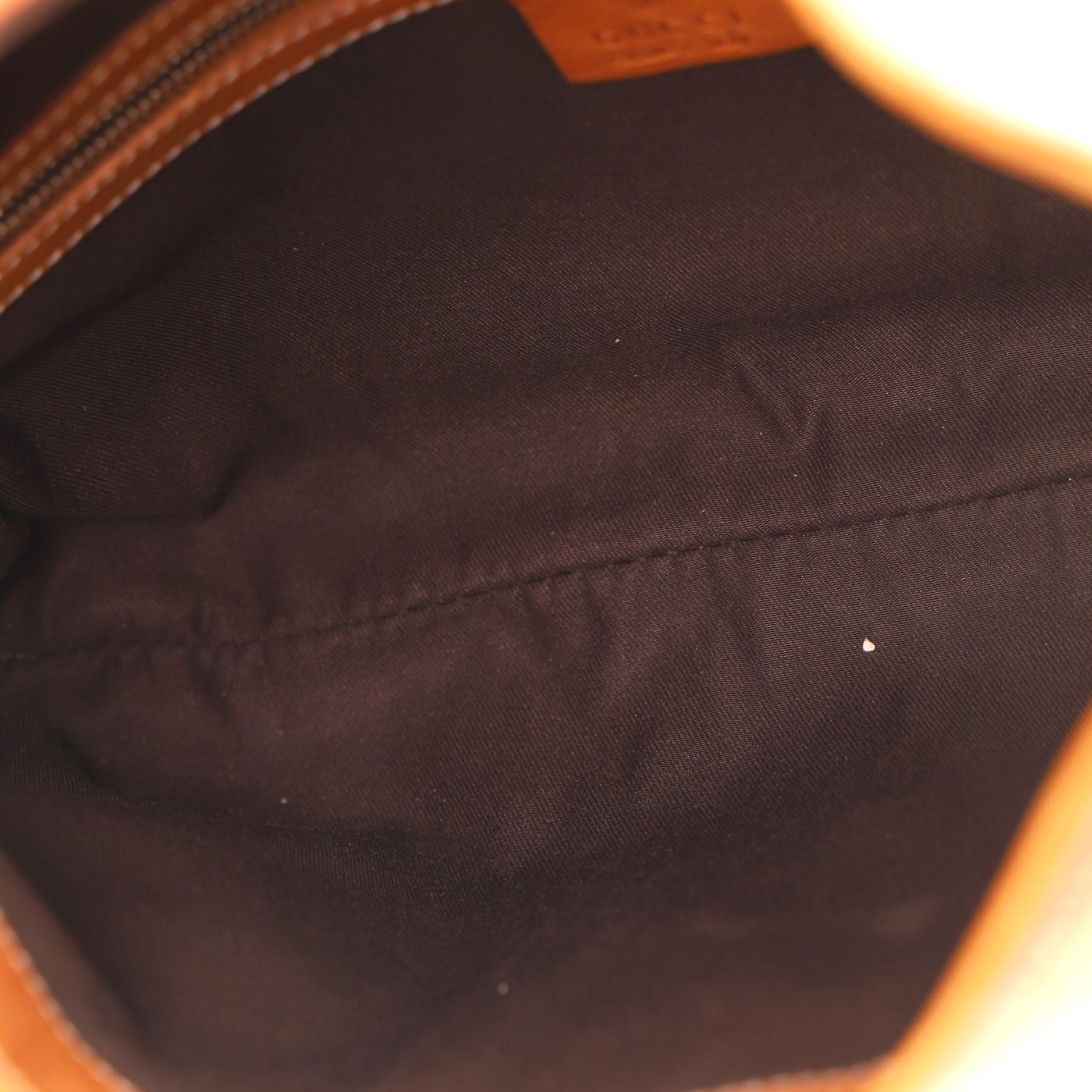 Women's or Men's Gucci Reins Web Hobo Canvas Medium