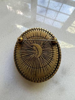 Gucci Resin and Enamel Scarab Brooch, 2010s