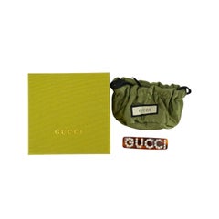 Gucci Resin Crystal Embellished Hair Clip Barrette