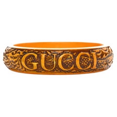 GUCCI Kunstharz-Armband Flora S Giallo