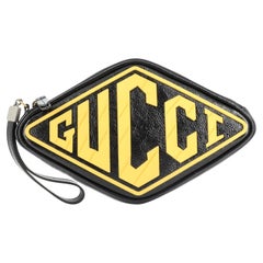 Gucci Retro Logo Wristlet Pouch Patent