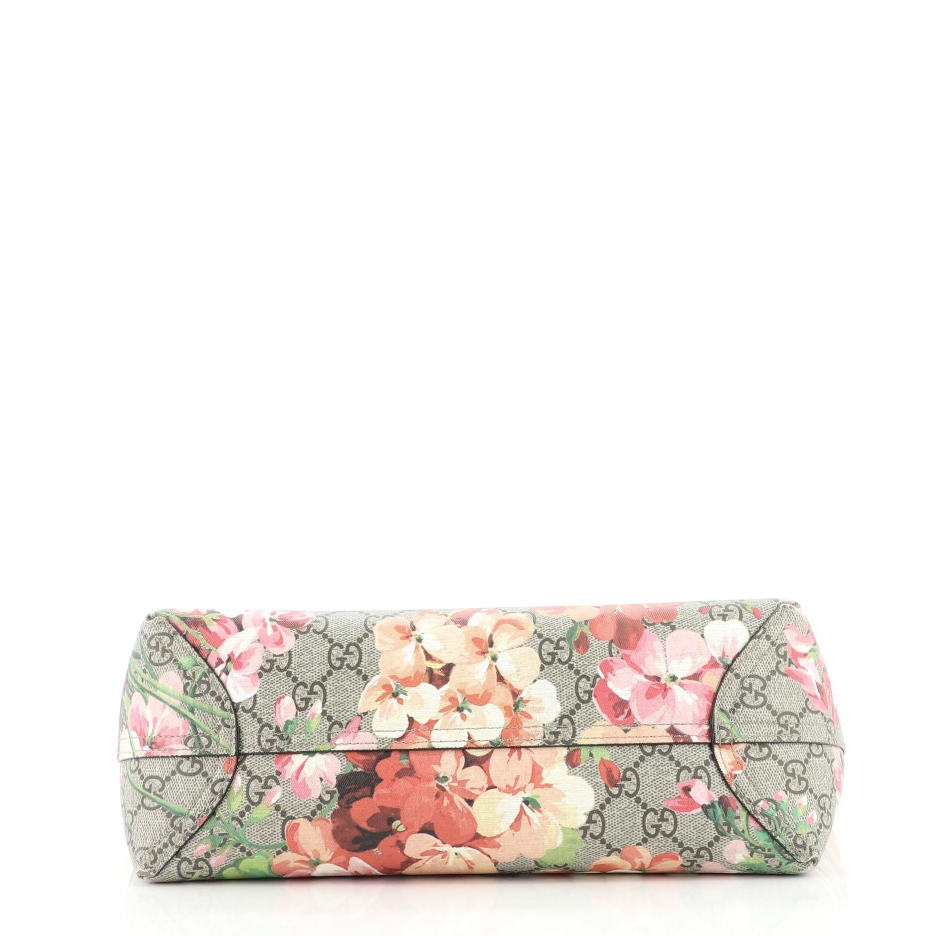 Gucci Wendbare Tote Blooms GG Druck Leder Klein für Damen oder Herren