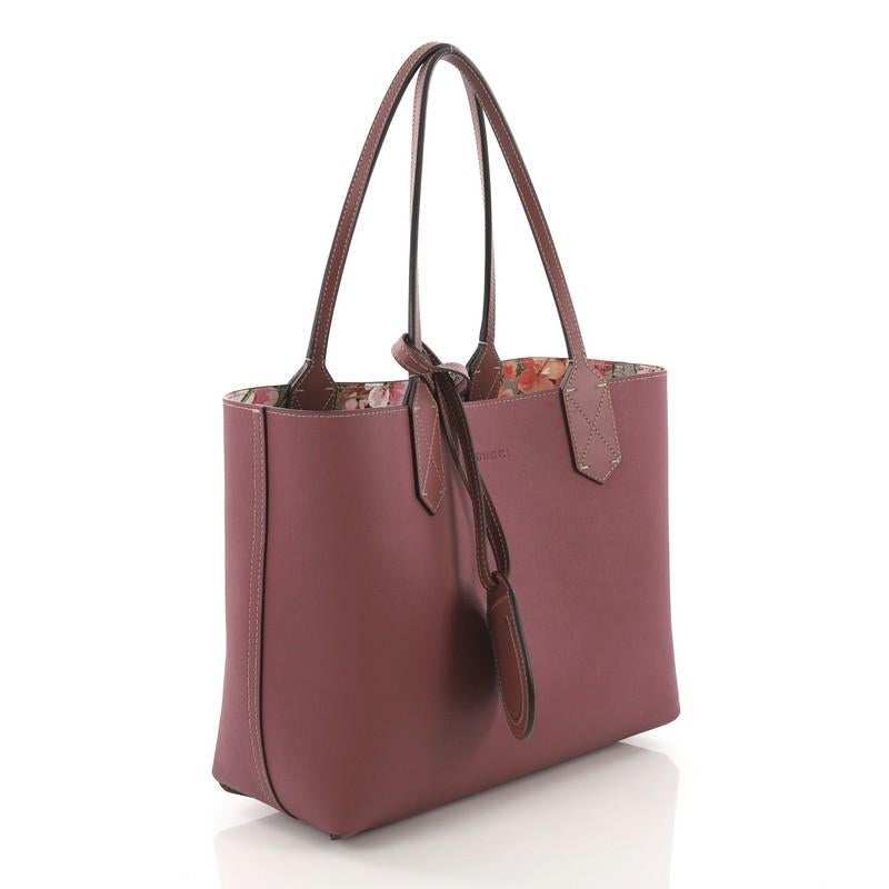 Gucci Reversible Tote Blooms GG Print Leather Small 1