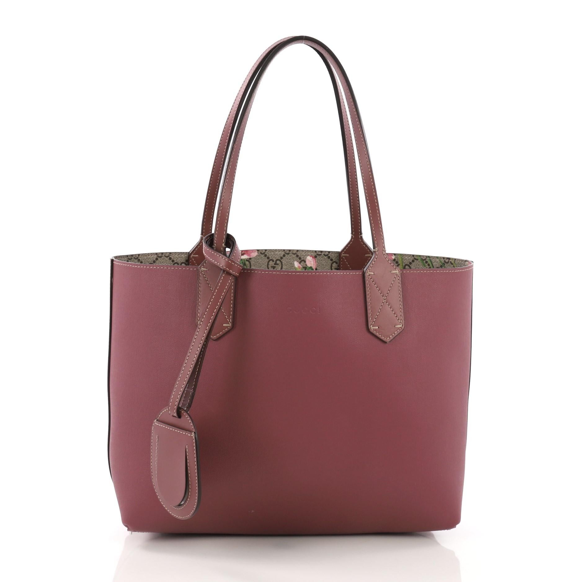 Gucci red reversible tote online