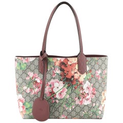 Gucci Reversible Tote Blooms GG Print Leather Small