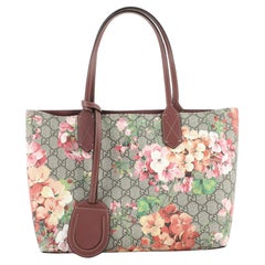 Gucci Wendbare Tote Blooms GG Druck Leder Klein