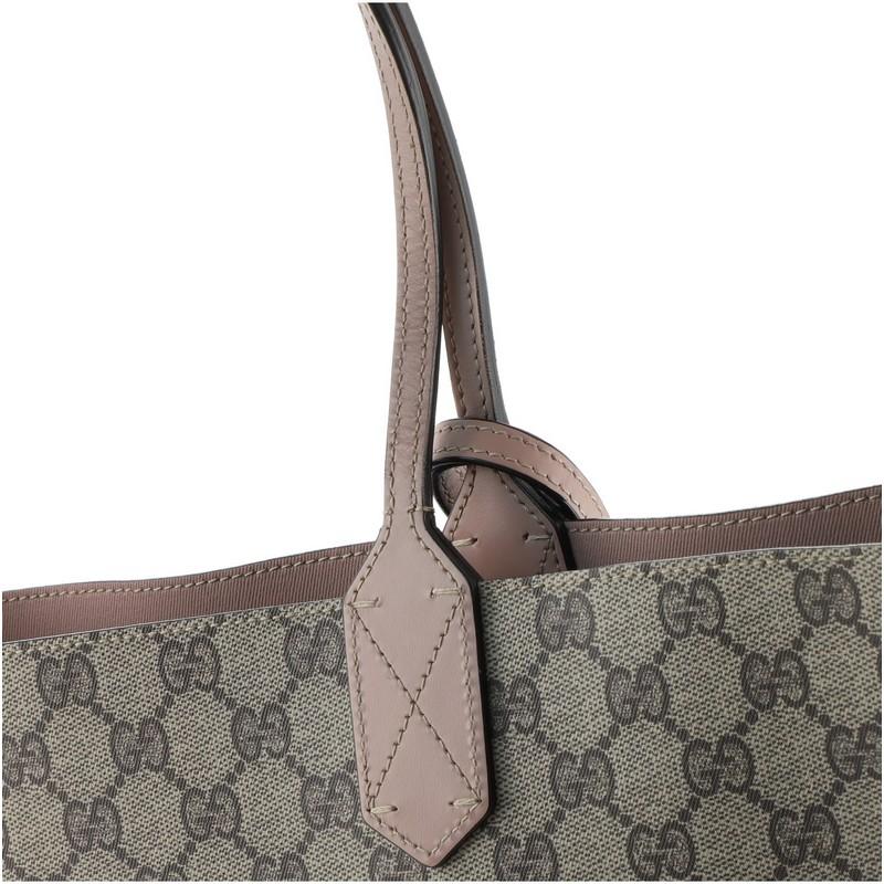 Gucci Reversible Tote GG Print Leder Medium 1