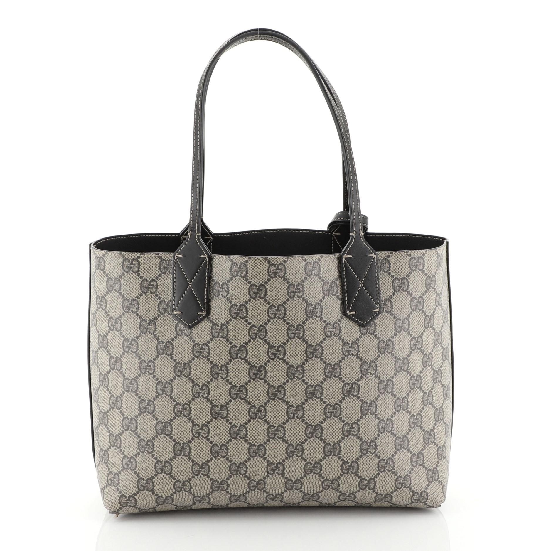 gucci reversible tote black