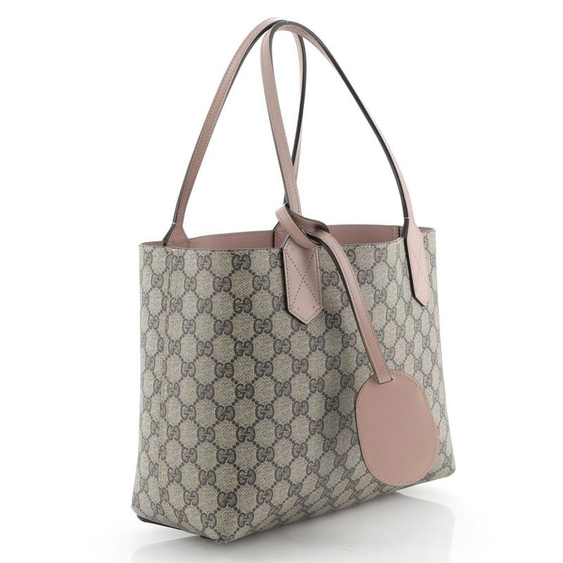 Gucci Reversible Tote GG Print Leather Small 3