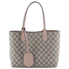 Gucci Reversible Tote GG Print Leather Small 
