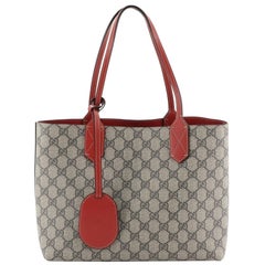 Gucci Reversible Tote GG Print Leather Small