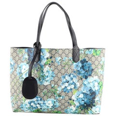 Gucci Reversible Tote (Outlet) Blooms GG Print Leather Medium