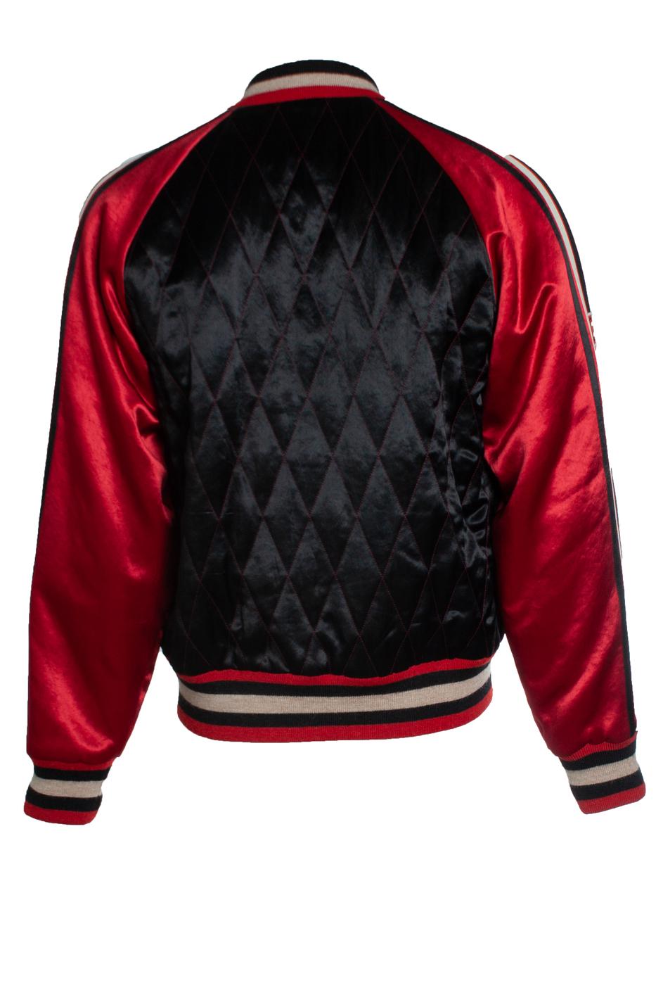 Gucci, bomber varsity reversibile con tigre 3