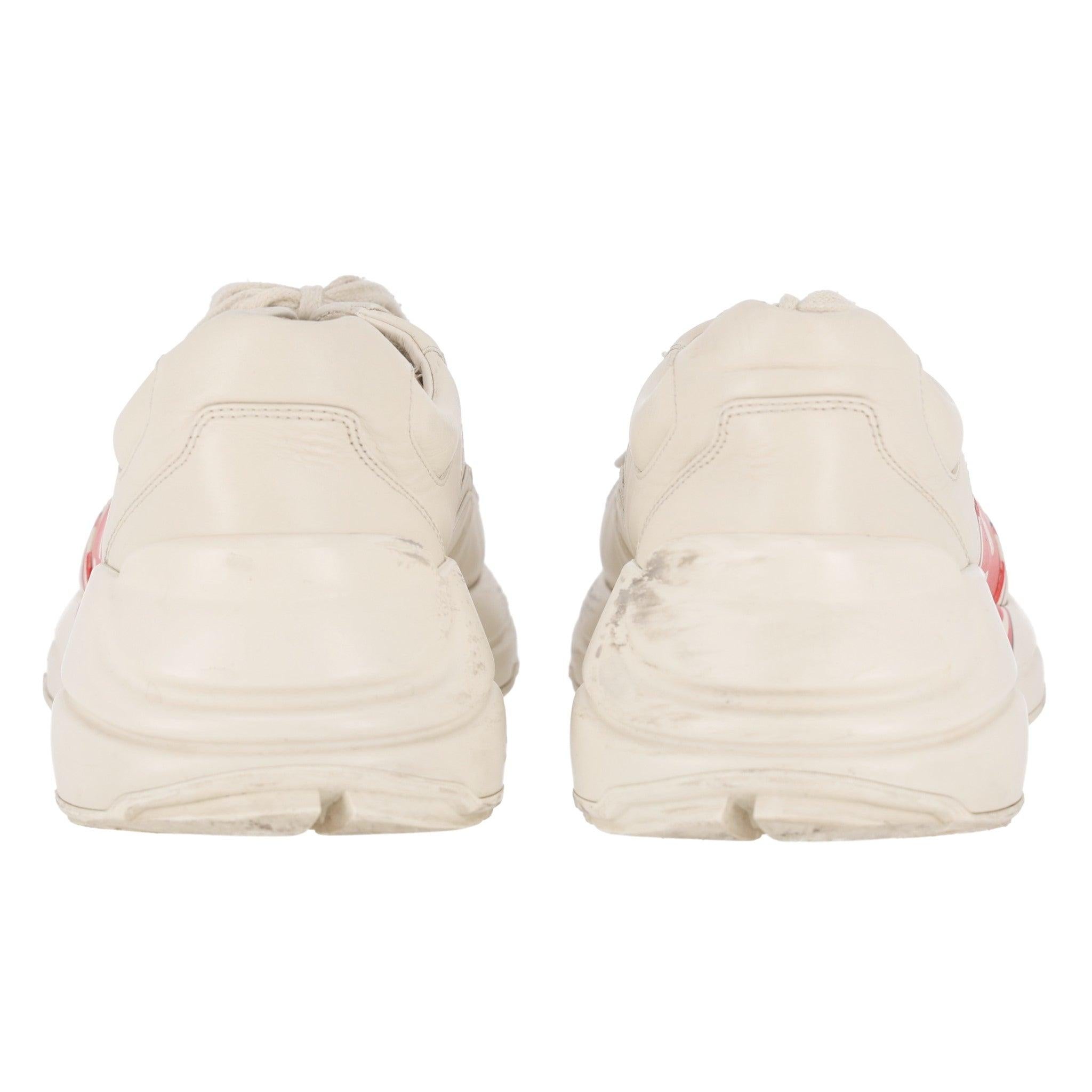 Scarpe da ginnastica in pelle Gucci Rhyton Apple In condizioni discrete in vendita a London, GB