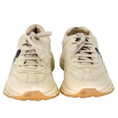 Gucci Rhyton Logo Mickey 44 Leather Dads Sneakers GG-0703N-0008