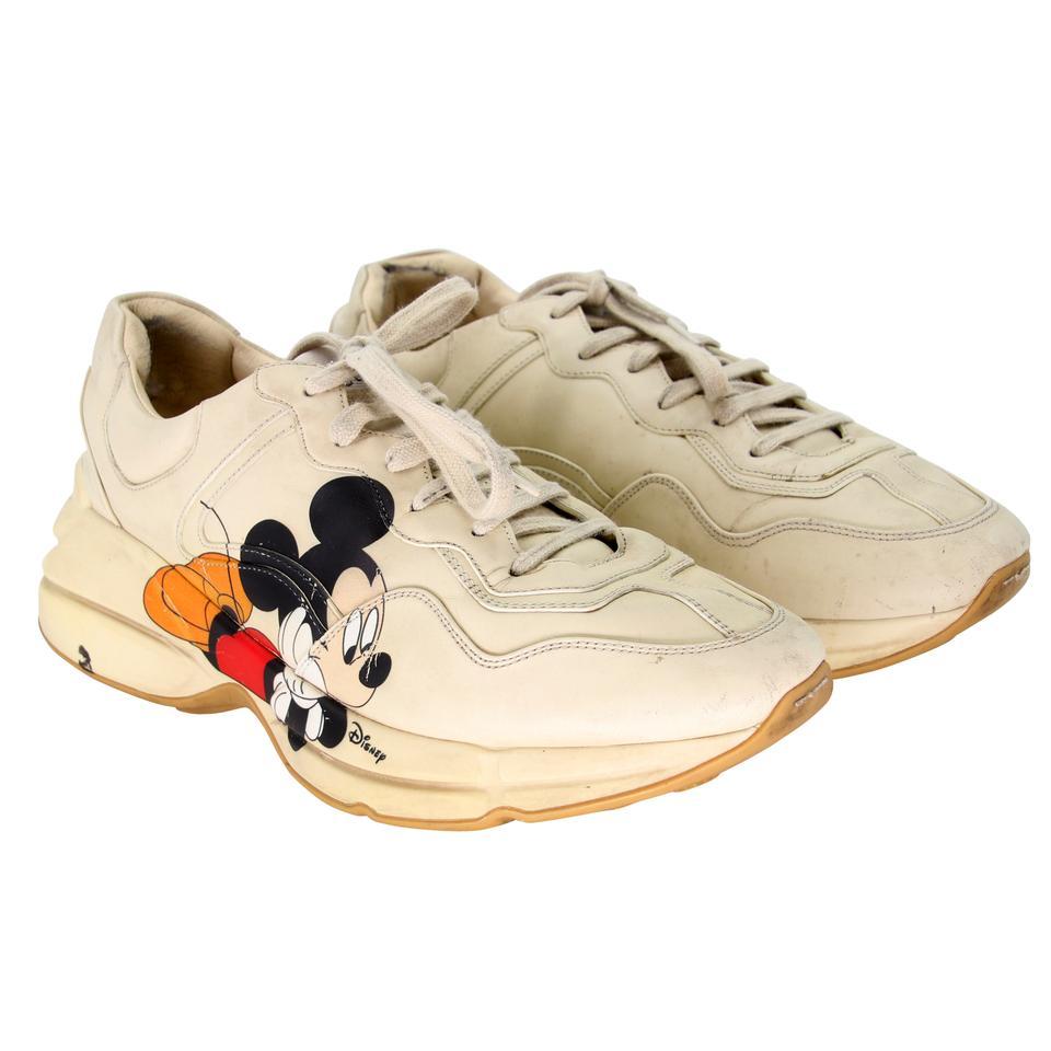 gucci sneakers mickey mouse
