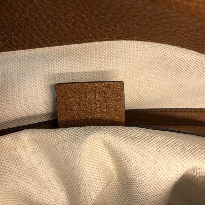 Gucci Ride Convertible Top Handle Bag Leather Medium 1