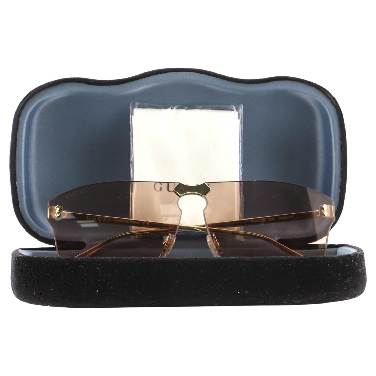 rimless sunglasses gucci