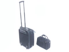 Gucci Rolling Luggage and Satchel 228885 Black Nylon Weekend/Travel Bag