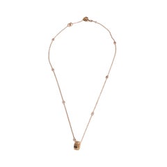 Gucci Rose Gold  Icon GG Star Necklace