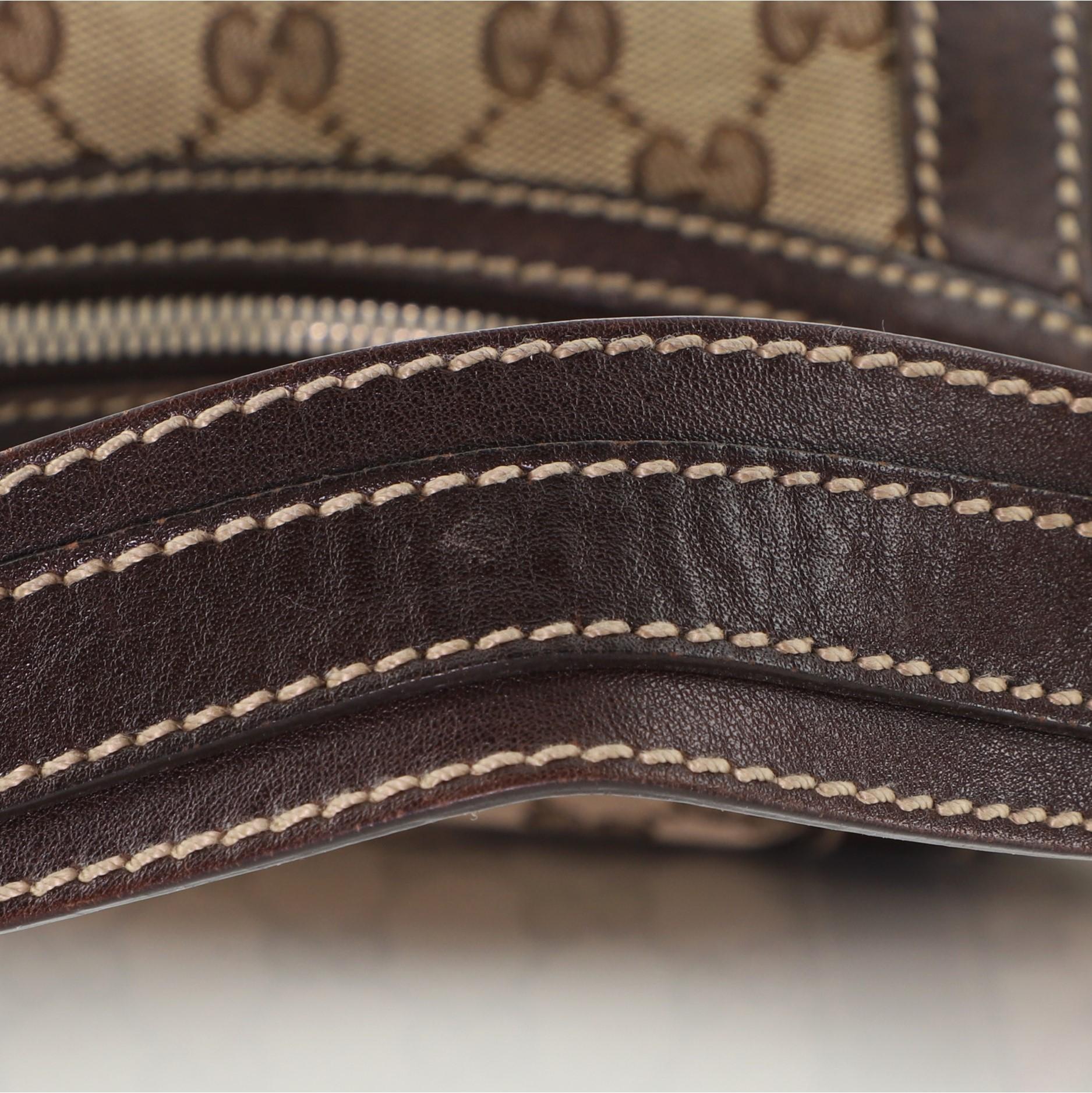 Gucci Royal Hobo GG Segeltuch mit Leder 3