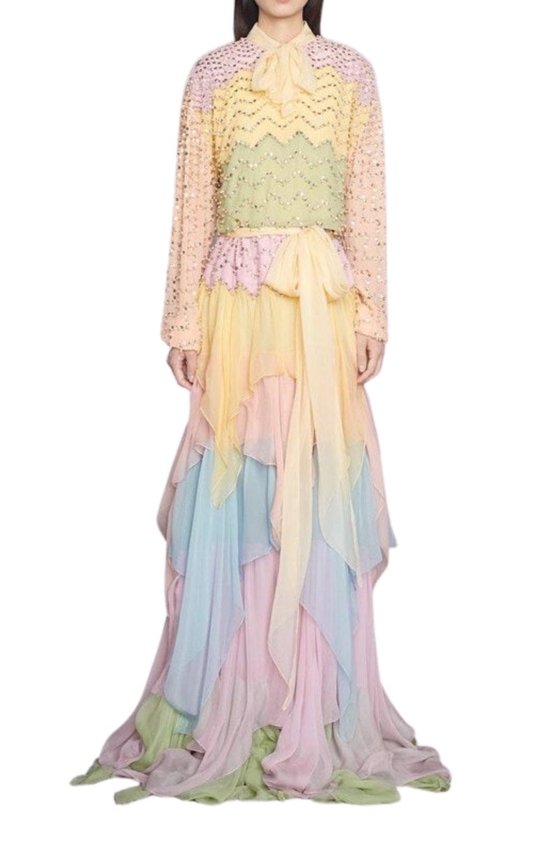 embroidered off the shoulder dress Melanie neutrals embroidered off-shoulder maxi dress main image 1