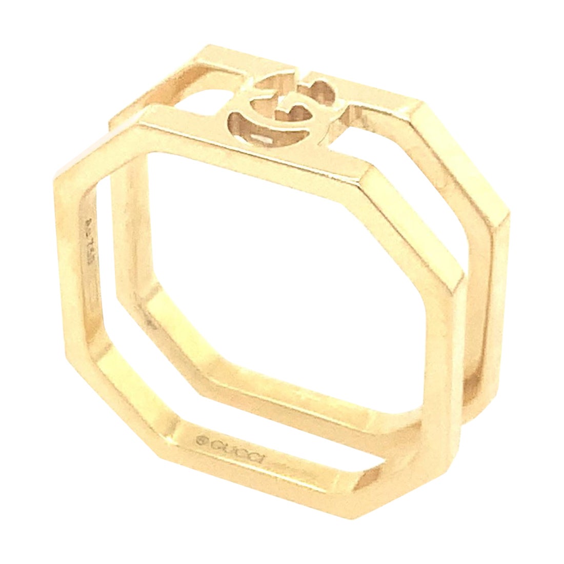 Gucci Running G 18k Gold Doppelring