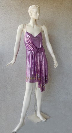 Gucci Runway 1920's Style Chain Mail Evening Dress