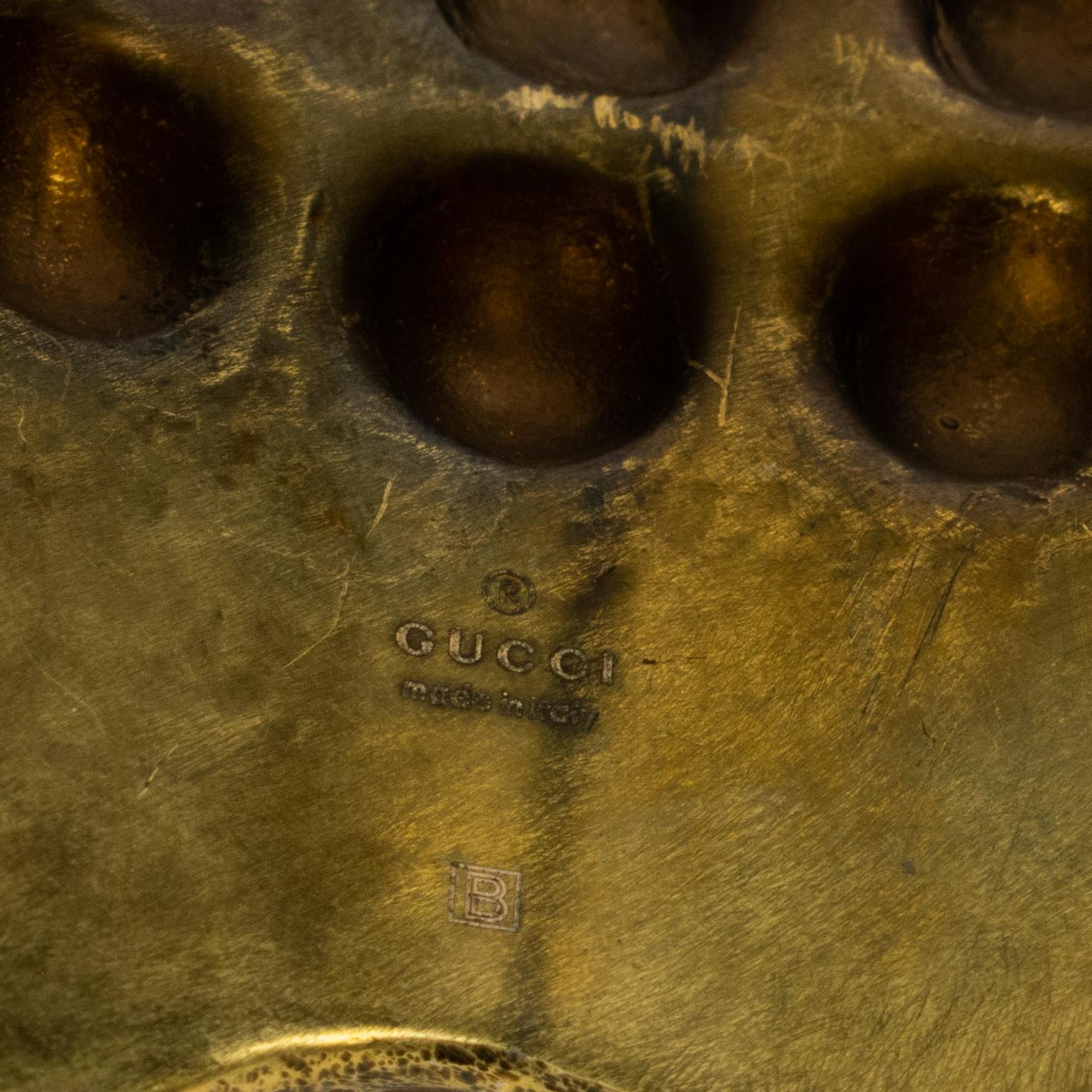 Bracciale Runway Cruise Collection'S di Gucci in oro e cabochon gioiello in vendita 7