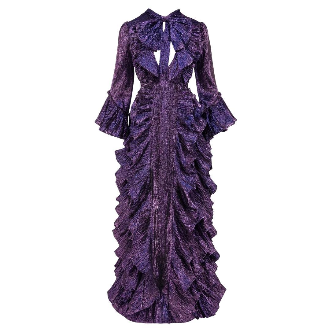 Gucci Runway/Editorial Robe de soirée automne/hiver 2017 Taille 40IT.