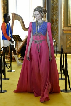 Gucci Runway Fairy Tale Embellished Dress Gown