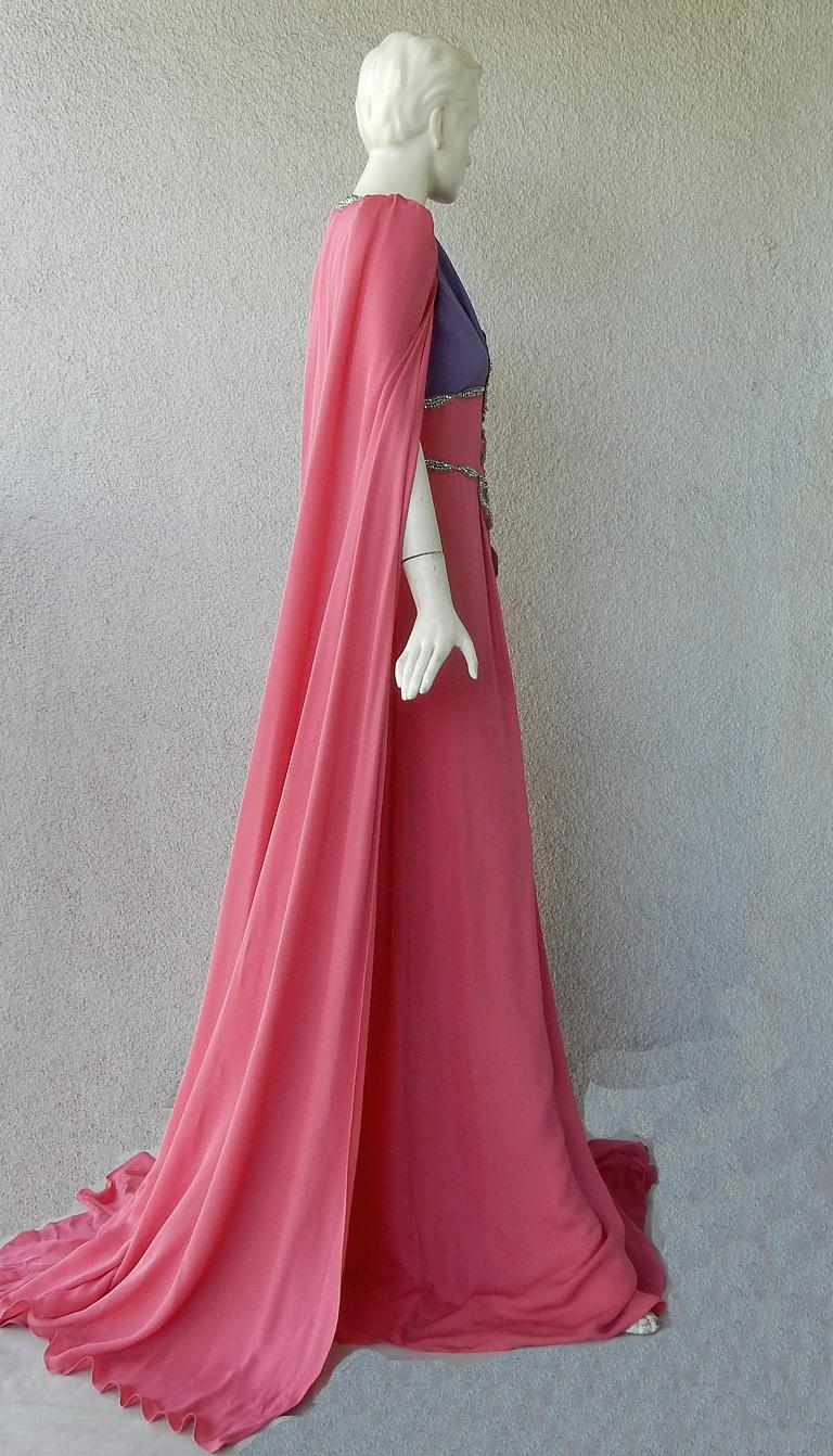Women's Gucci Runway Fairy Tale Embellished Dress Gown   