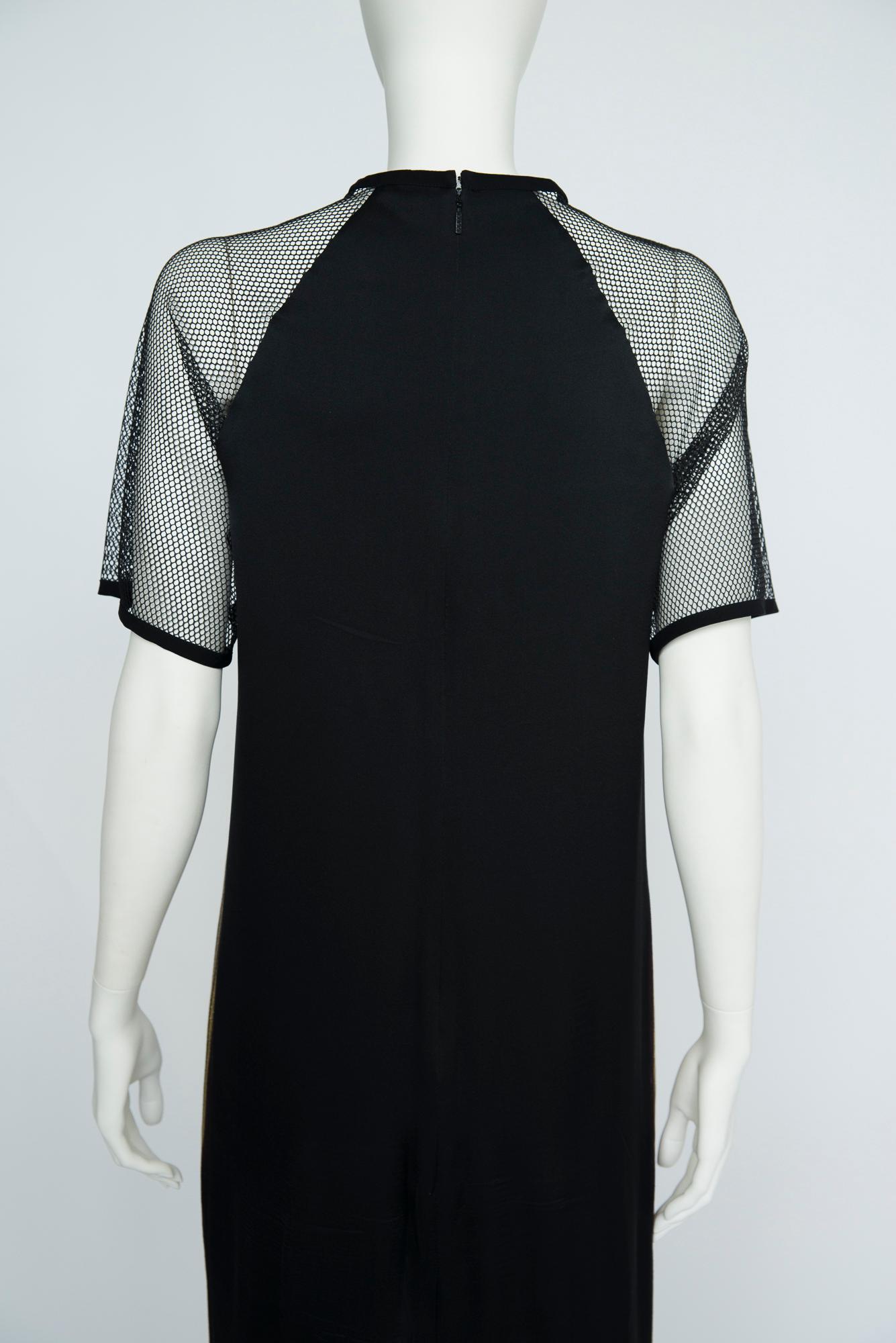 Gucci Runway Mesh & Lurex Evening Dress, Spring-Summer 2014 For Sale 8